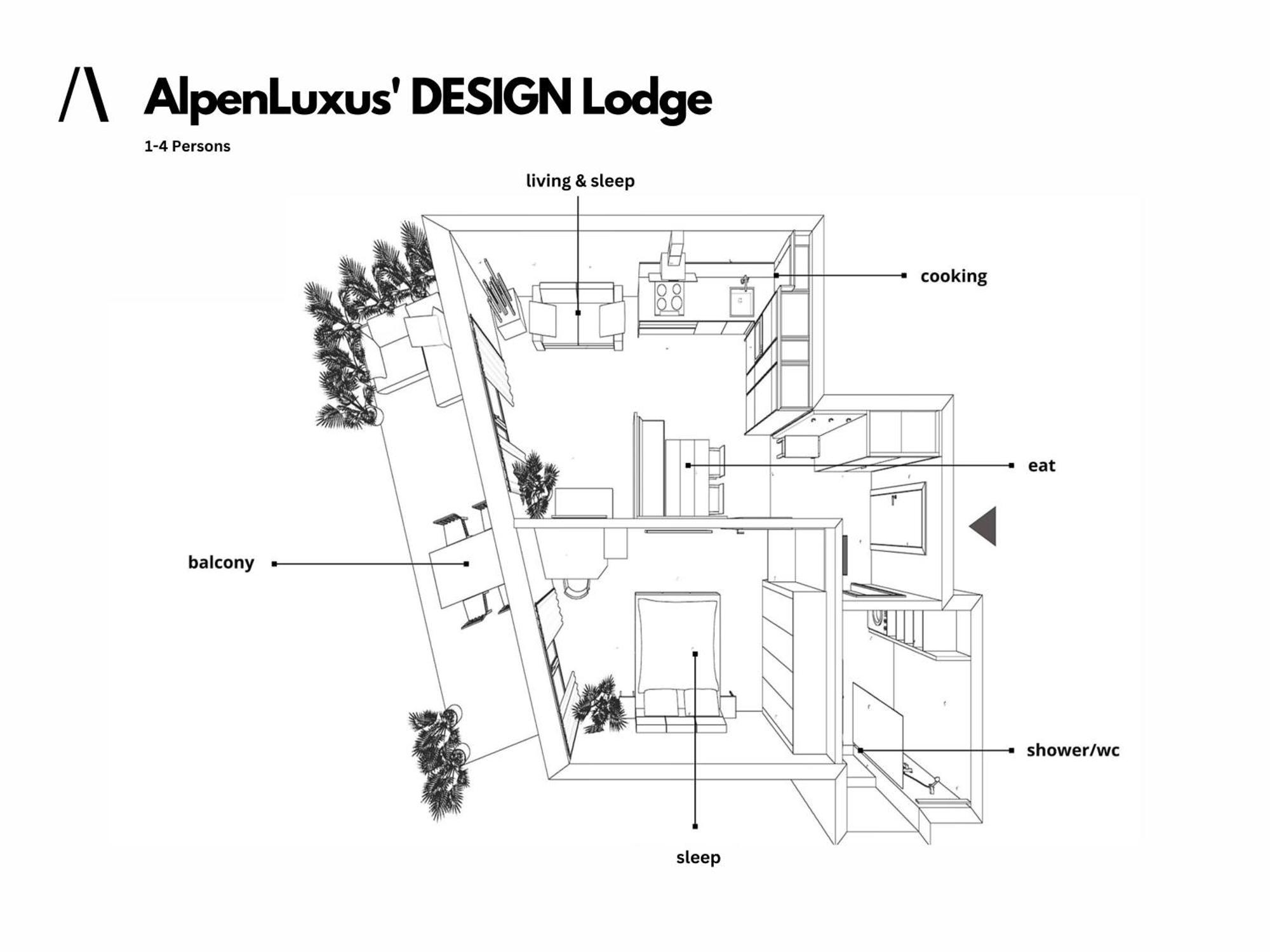 Alpenluxus Presents Design Lodge - Terrace & Car Park Kramsach Eksteriør bilde